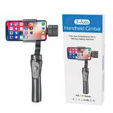 Smart Gimbal Stabilizer 3 Axis Bluetooth Handheld Stabilizer Adjustable Selfie Holder Stabilizer For Gopro Camera Smartphones