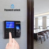 Access Control Time Attendance Machine Fingerprint/Password/ID Card Recognition Time Clock Employee Checking-in Recorder