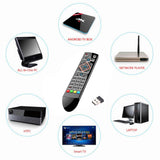 MECOOL Q1 Air Mouse Voice Control 2.4GHz Wireless Google Microphone IR Gyroscope Sense Remote Control For Android Smart TV Box