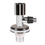 Chrome Plated Water Drain Washing Machine Connector Adapter Hose Splitter Diverter Home Bathroom Easy Install Fittings Pipe Sink