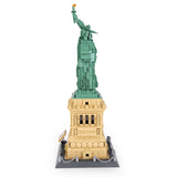 world Architecture series Statue of Liberty Model Building Blocks set classic MOC  City streetview Toys for children Gift