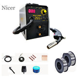 3 In 1 No Gas Welding Machine AC 220V Inverter IP21S Three-purpose Airless Household Soldering Contact Welding Equipment Kit