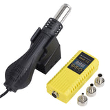 JCD Micro Rework hot air gun 220V 110V 750W Digital Display Soldering station heat gun welding Desoldering tools 8858 Hair dryer