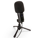 ZOOM ZUM-2PMP Podcast Mic Pack with broadcast-style USB microphone for record podcast and stream with your computer
