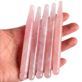 Natural Jade Points Pen Handmade Face Point Massage Tool SPA Therapy Jade Stone Scraping Stick Massager