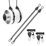 4pcs Pulley Ratchets Heavy Duty Rope Clip Hanger Lifting Pulley Lanyard Hanger Kayak And Canoe Boat Bow Rope Lock Tie Down Strap