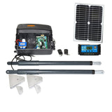 12VDC Solar Swing Gate Motor Kit Linear Arm Automatic Con Solar Panel Y Controller(sensor,button, Light, Gsm Opener Optional)