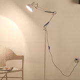 Modern Nordic minimalist wrought iron adjustable floor lamp E27 220V lights living room bedroom kitchen living room study hotel