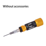 WISRETEC High Precision Adjustable Torque Screwdriver 0.05-0.6Nm Hex Hole Reach the Preset Value and Skid
