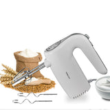 500W Food Mixers With Dough Hooks 5 Speeds Cream Mixer Handheld Food Blender Household Egg Beater Baking Whipping Cream Machine