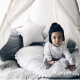 90CM Baby Cushion Play Mats Toddler Sleeping Crawling Mat Round Newborn Floor Pads Winter Thicken Cotton Carpet Home Decor Seat
