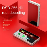 MP3 Player Bluetooth 5.0 Car Portable Walkman Player Full Touch Screen HiFi Lossless MP3 Music Player Supports SD Card