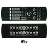 MX3 Air Mouse Google Voice Remote Control IR Learning Gyro Sensor 2.4G RF Wireless Keyboard For Android TV Box X96 mini H96MAX