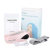 LED Photon Face Lifting Device EMS Face Massager V-Line Lift Up Belt Chin Face Blue Red Light Therapy Beauty Skin Care Massage