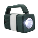 2022 NEW Portable Multi-purpose Camping Bluetooth Speaker Outdoor High-power LED Headlight 18650mah Power Bank For Camping