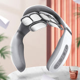 Cervical Massager Remote Control Neck Protector Six-Head Smart Electric Shoulder Neck Massager Smart Neck Cervical Pain Relief