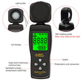 AS803 Smart Digital Light Meter Luminosity Checker Light Meter 1-200000 Lux Tools Photometer Spectrometer Actinometer
