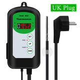 Heat Mat Thermostat 1000W Temperature Controller 5℃-42℃ for Hydroponic Plants Seed Germination Reptiles Pet Supplies Heat Mat