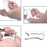 Stainless Steel Gua Sha Scraping Tool Set of 4 Pieces Massage Tool   Myofascial Release GuaSha Facial Tools IASTM Relax Massager