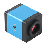 14MP 1080P HDMI VGA Video Microscope Camera + 130X 180x 300x Adjustable Zoom C Mount Lens + 56 LED Ring Light For PCB Soldering