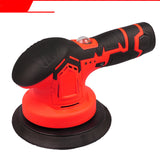 Cordless Car Polisher Hand-held Portable 12V Battery Powered Electric Polishing Machine with 6 Adjustable Speed Car Waxing Tool