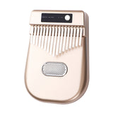 17 Keys Electric Kalimba 4 Kinds of Timbre Built-In Battery BT Connetion Mbira Finger Piano Electronic Musical Instrument Gifts