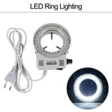 HDMI Microscope Camera Set   HD 13MP 60F/S HDMI VGA Industrial Microscope Camera+130X C mount lens 56 LED Ring Light Lamp