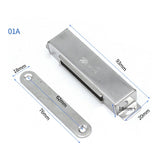 Cabinet Magnetic Catch Stainless Steel Door Closer Strong Heavy Duty Cupboard Magnets Kitchen Door Latches Furniture Hardware