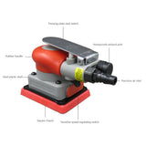 Professional Air Sander 10000rpm Pneumatic Polishing Machine Stone Wood Grinding Air Polisher Grinder Tool Accessories