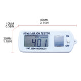 Household digital display electronic air detection negative oxygen ion tester