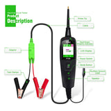 12/24V Car Electric Circuit Tester Power Probe Circuit Tester Voltage Detector Device Diagnostic Tool For Truck Trailer Auto