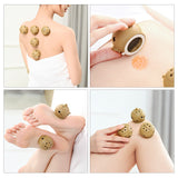 8pc Moxa Therapy Massage Box Moxa Sticks Burner Heating Point Therapy Women Gynaecopathia Mini Moxa Tube Full Body Massager Tool