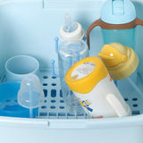 Multi-function Baby Bottle Drying Rack Winter Portable Storage Box With Dust-proof Cover New Compact Pacifier Bottle Drain Tray
