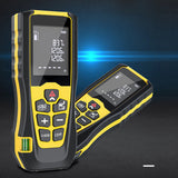 Laser Rangefinder High-precise Electronic Measuring Ruler Length Area Volumes Measuring Device LCD Distance Meter