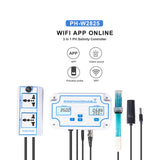 3-in-1 pH/Salinity/TEMP Water Quality Detector pH/TEMP-Salinity 14.00pH Value 0-199.9ppt Salinity Water Quality Tester
