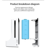 2 in 1 Infrared Thermometer K9 Automatic Soap Dispenser Palm Temperature Measurement and Disinfection Integrated Machine New