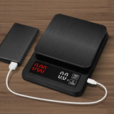 Precision Electronic kitchen scale 5kg/0.1g 10kg/1g LCD Digital Drip Coffee Scale with Timer weight Balance Household scale