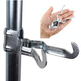 Multi-Functional Clamp On Lantern Hanger Clip Holder Light Lamp Hanging Hook For Tent Pole Hook Outdoor Camping Hiking Equipment