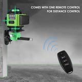 16 Lines 4D Laser Level Green Line SelfLeveling 360 Horizontal and Vertical Super Powerful Laser Level Green Beam Laser Level