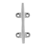 4 Pieces 4' High Polished 316 Stainless Steel Marine Boat Anchor Dock Deck Line Rope Cleat Professional marine grade cast solid