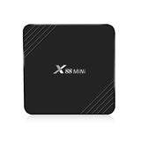 X88 Mini Android 9.0 4K Smart TV Box Rockchip RK3318 Quad Core 2G 16G TV Box Android USB 3.0 2.4G Wifi Set TOP BOX PK X96 mini