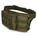 Outdoor Military Tactical Waist Bag Waterproof Nylon Camping Hiking Backpack Pouch Hand Bag Military Bolsa Style Mochila