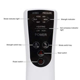 1set Leg Massager  Machine Hot Compress 3 Strength Air Compression Knee Thigh Lower Leg Massage Machine 110‑240V