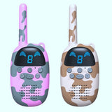 GOCOM Children's Toys Mini Walkie-Talkie Two-Way Radio Walkie-Talkie Remote Wireless for Outdoor Adventure Hiking Camping