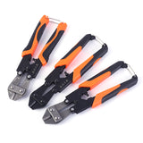 8-inch Steel Bolt Cutter for Soft Iron Wire Injection Molding Flash for Electronic Circuit Welding and Trimming