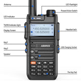 -f5 Scanner Frequency Walkie-talkie Automatic Wireless Copy 136-174mhz/400-520mhz Support Radio Chging Frequency Usb A7q0
