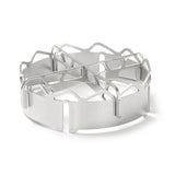 Camping Gas Stove Windshield Outdoor Camping Stainless Steel Windproof Bracket Picnic Cooking Supply