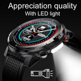 TIMEWOLF Men Smart watch Heart rate Blood pressure IP68 waterproof sports Fitness watch Luxury Smart watch male for iOS Android