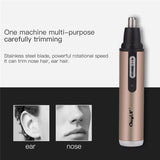 Professional Barber Hair Clipper Men Rechargeable Electric Shaver Beard Nose Ear Trimmer Removal Blad Head Shaving Razor Machine