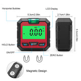 Precision Digital Level Box Inclinometer Electron Goniometers 360° Degree Magnetic Base Protractor Angle Finder Bevel Box 40%Off